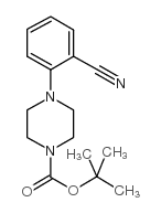 tert-butyl 4-(2-cyanophenyl)piperazine-1-carboxylate Structure