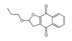 2-propoxy-2,3-dihydrobenzo[f][1]benzofuran-4,9-dione Structure