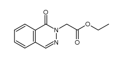 1-phthalazone-2-acetic acid ethyl ester structure