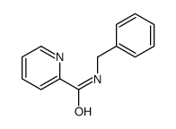 N-benzylpyridine-2-carboxamide结构式