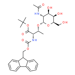 2-Acetamido-2-deoxy-a-D-galactopyranosyl-(N-Fmoc)-L-threonine tert-butyl ester picture