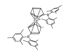 1,1'-fc(BMes2)2 Structure