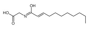 2-(undec-2-enoylamino)acetic acid Structure