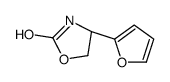 (4R)-4-(2-Furanyl)-2-oxazolidinone structure
