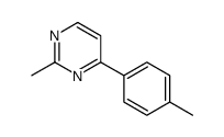 2-METHYL-4-P-TOLYLPYRIMIDINE structure