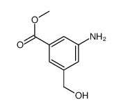 methyl 3-amino-5-(hydroxymethyl)benzoate Structure