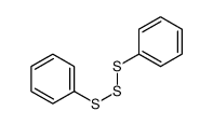 (phenyltrisulfanyl)benzene Structure