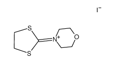 4-[1,3]dithiolan-2-ylidene-morpholinium, iodide结构式