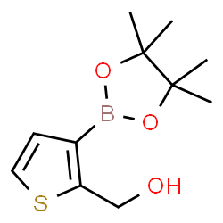 2-Hydroxymethylthiophen-3-boronic acid, pinacol ester结构式
