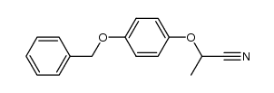 2-4'-benzyloxyphenoxypropionitrile Structure