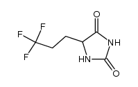 5-(3,3,3-trifluoro-propyl)-imidazolidine-2,4-dione结构式