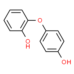 2-(4-Hydroxyphenoxy)phenol结构式
