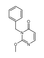 3-benzyl-2-methoxy-4-pyrimidinone结构式