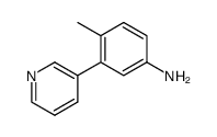 4-methyl-3-(3-pyridyl)aniline Structure