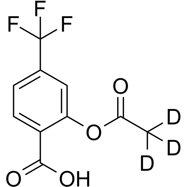 Triflusal-d3 Structure