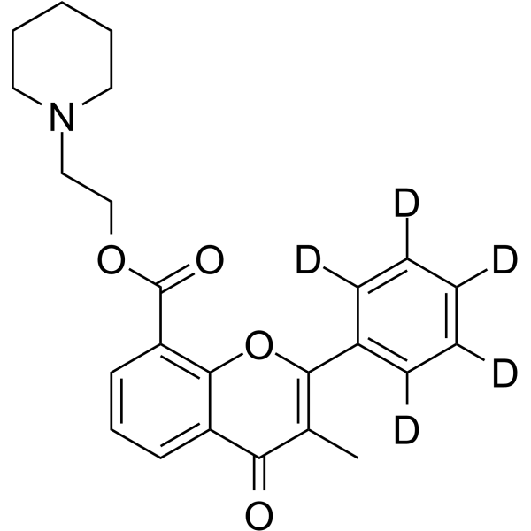 Flavoxate-d5 Structure