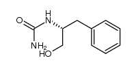 (R)-1-(1-hydroxy-3-phenylpropan-2-yl)urea Structure