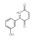 2-Butenoic acid,4-[(3-hydroxyphenyl)amino]-4-oxo-, (2Z)- picture