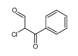Benzenepropanal, alpha-chloro-beta-oxo- (9CI)结构式