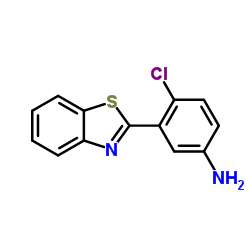 3-(1,3-Benzothiazol-2-yl)-4-chloroaniline Structure