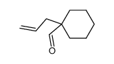 CYCLOHEXANECARBOXALDEHYDE, 1-(2-PROPEN-1-YL)- Structure