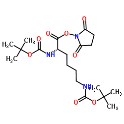 N,N'-Di-Boc-L-lysine hydroxysuccinimide ester picture