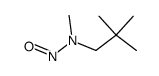 N-NITROSOMETHYL(2,2-DIMETHYLPROPYL)AMINE结构式