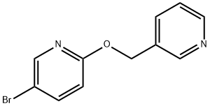 5-Bromo-2-(pyridin-3-ylmethoxy)pyridine Structure