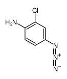 4-azido-2-chloroaniline Structure