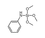 (trimethoxysilyl)aniline结构式