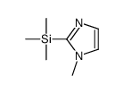1-METHYL-2-(TRIMETHYLSILYL) IMIDAZOLE结构式
