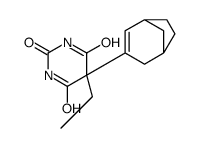 5-(3-bicyclo[3.2.1]oct-3-enyl)-5-ethyl-1,3-diazinane-2,4,6-trione Structure
