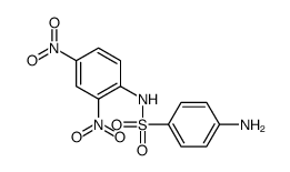 4-amino-N-(2,4-dinitrophenyl)benzenesulfonamide结构式