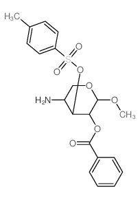 [5-amino-2-methoxy-4-(4-methylphenyl)sulfonyloxy-oxan-3-yl] benzoate picture