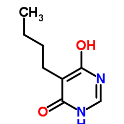 5-Butylpyrimidine-4,6-diol Structure