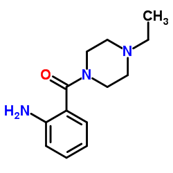 2-[(4-ethylpiperazin-1-yl)carbonyl]aniline Structure