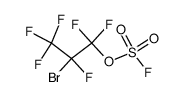 2-bromohexafluoropropyl fluorosulfate Structure