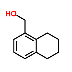 1-(羟甲基)-5,6,7,8-四氢萘结构式