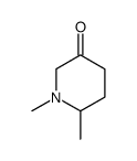 1,6-dimethylpiperidin-3-one Structure