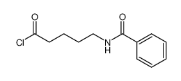 5-benzamidopentanoyl chloride结构式
