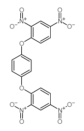 1-[4-(2,4-dinitrophenoxy)phenoxy]-2,4-dinitro-benzene Structure