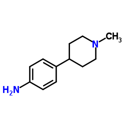 4-(1-Methyl-4-piperidinyl)aniline structure