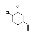 1,2-dichloro-4-ethenylcyclohexane结构式