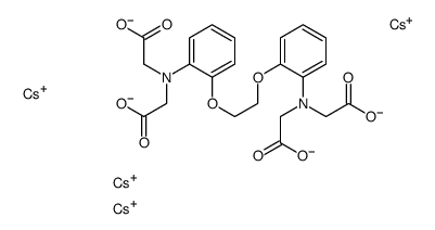 BAPTA-tetracesium Salt structure