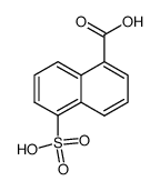 5-sulfo-1-naphthoic acid结构式