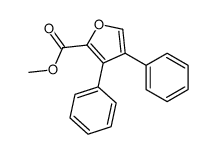 METHYL-3,4-DIPHENYL-2-FUROATE结构式