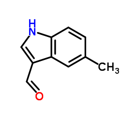 5-Methyl-1H-indole-3-carbaldehyde structure
