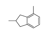 2,4-dimethyl-2,3-dihydro-1H-indene结构式