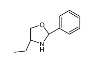 (2R,4R)-4-ethyl-2-phenyl-1,3-oxazolidine结构式
