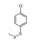 1-chloro-4-(methyldisulfanyl)benzene结构式